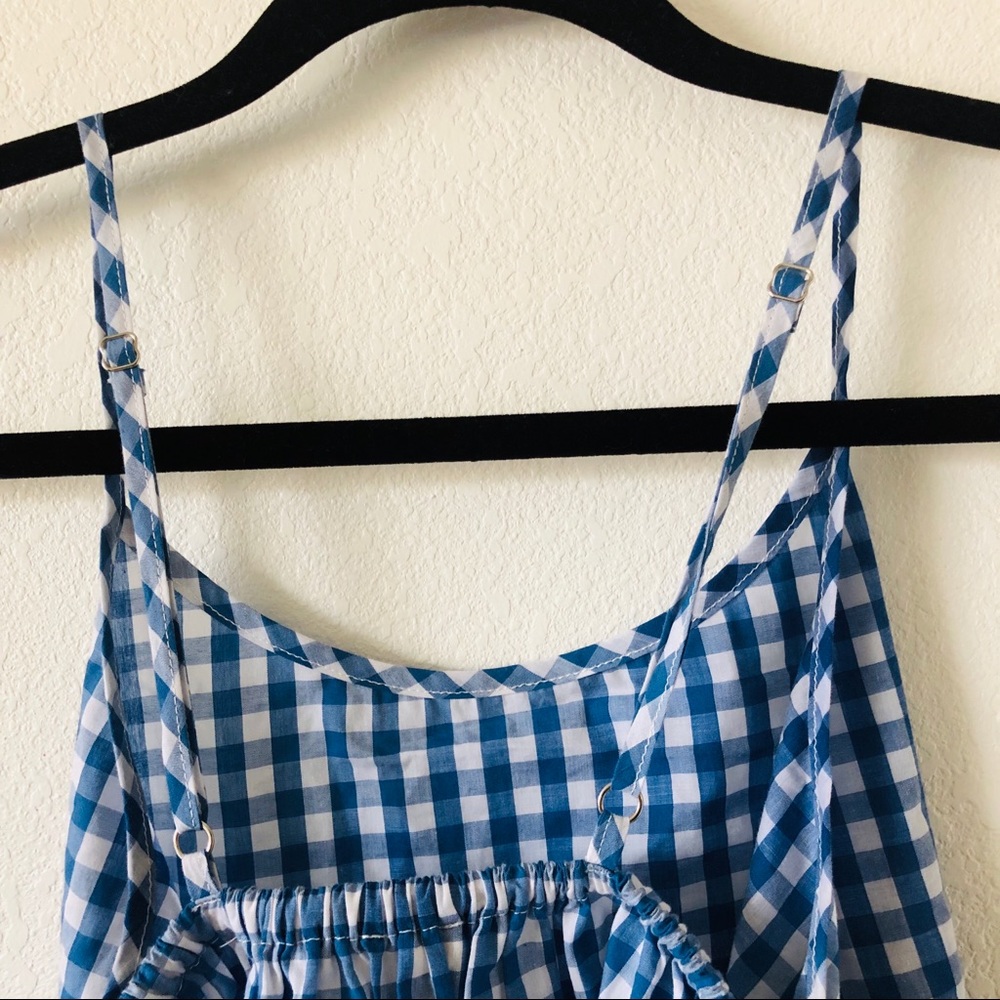 Off the shoulder plaid cami - Picture 5 of 6